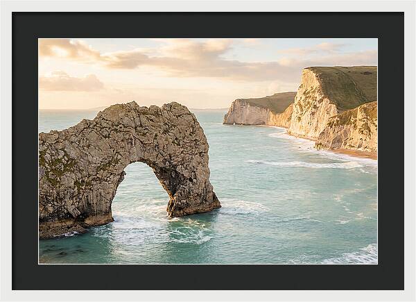 Durdle Door At Sunset