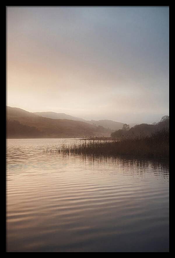Dusk Gradient Over Tranquil Waters