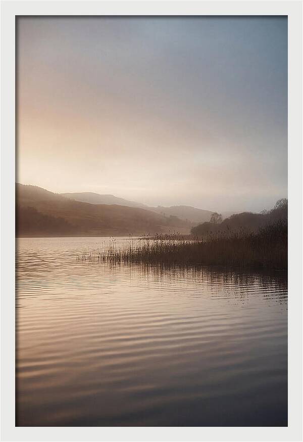 Dusk Gradient Over Tranquil Waters