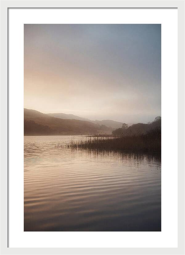 Dusk Gradient Over Tranquil Waters