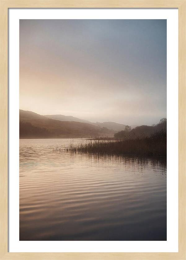 Dusk Gradient Over Tranquil Waters