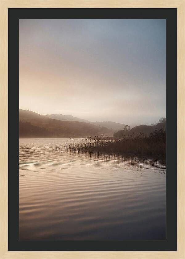 Dusk Gradient Over Tranquil Waters