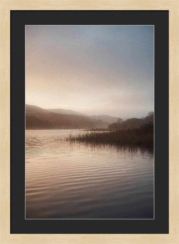 Dusk Gradient Over Tranquil Waters