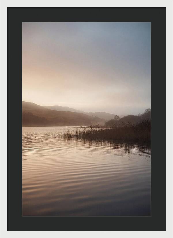 Dusk Gradient Over Tranquil Waters