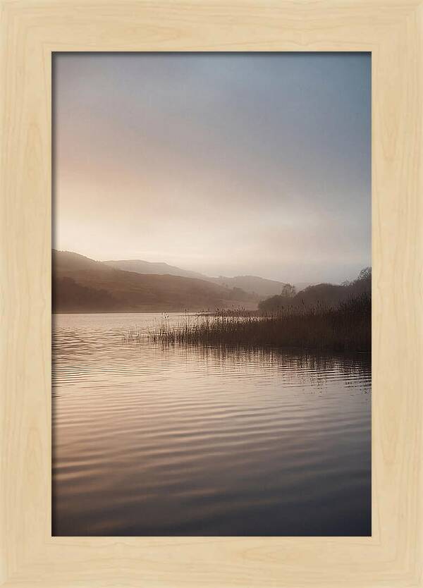Dusk Gradient Over Tranquil Waters