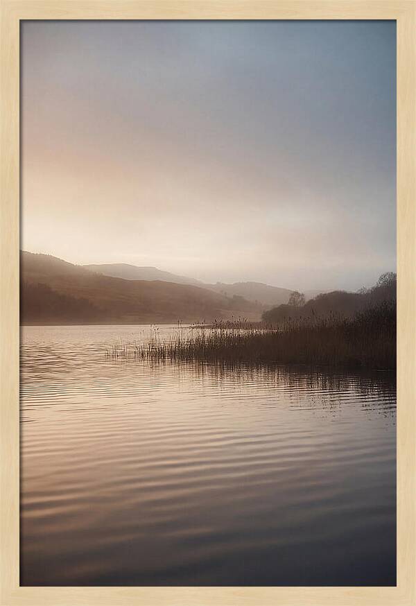 Dusk Gradient Over Tranquil Waters