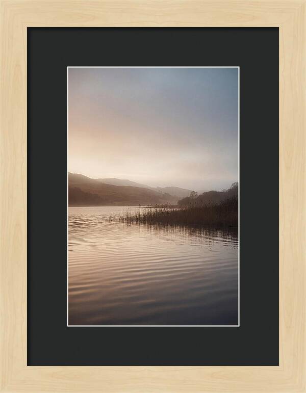 Dusk Gradient Over Tranquil Waters