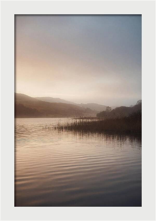 Dusk Gradient Over Tranquil Waters