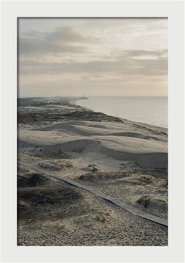 Dusk Over Curonian Spit Dunes