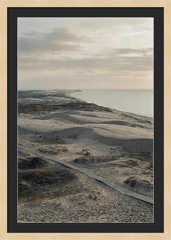 Dusk Over Curonian Spit Dunes