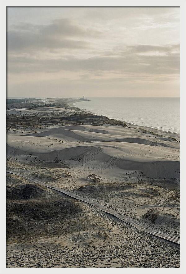 Dusk Over Curonian Spit Dunes