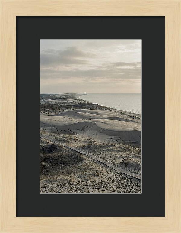 Dusk Over Curonian Spit Dunes