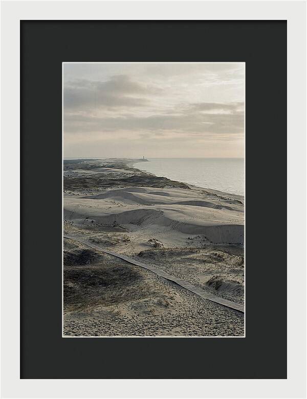 Dusk Over Curonian Spit Dunes