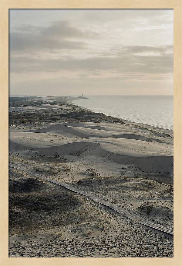 Dusk Over Curonian Spit Dunes