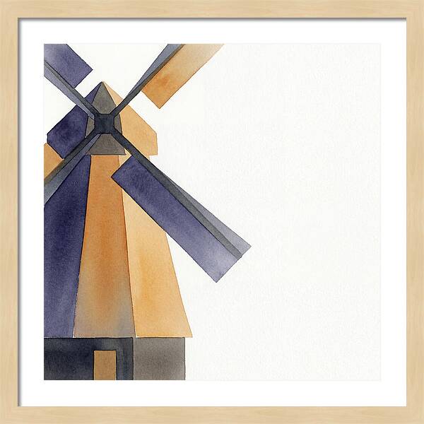 Dutch Windmill Minimalism