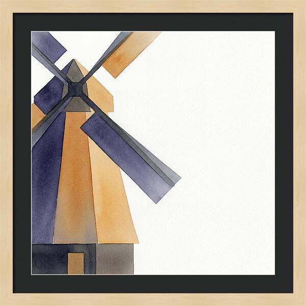 Dutch Windmill Minimalism