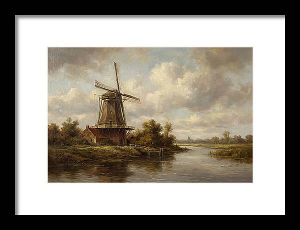 Dutch Windmill Serenity