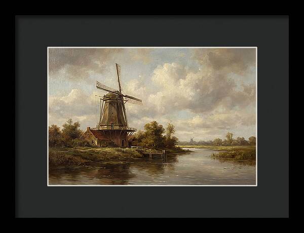 Dutch Windmill Serenity