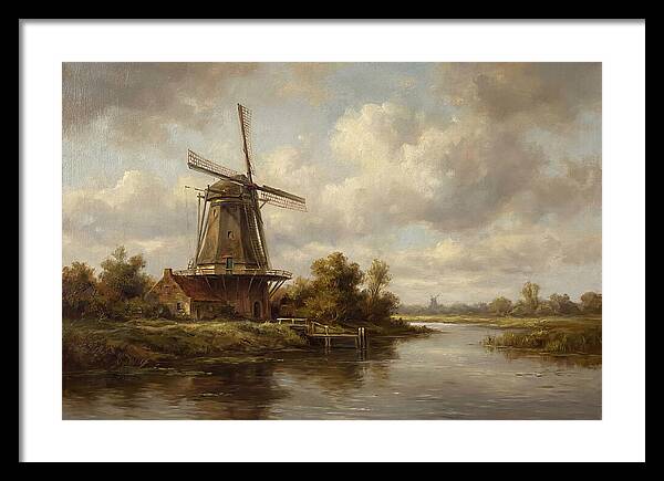 Dutch Windmill Serenity