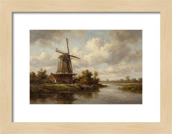 Dutch Windmill Serenity