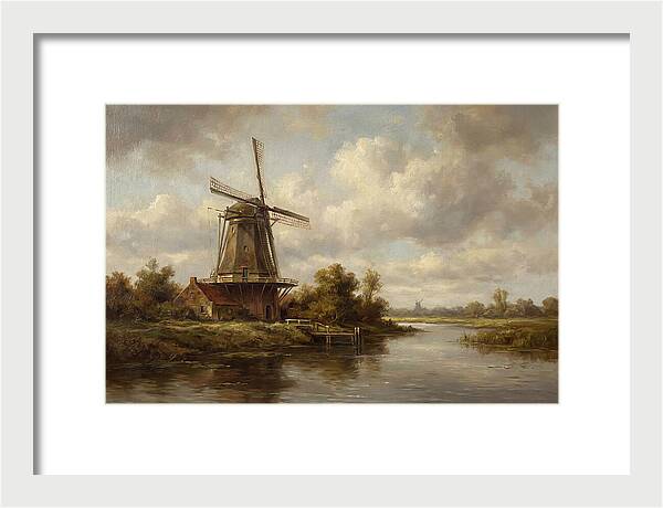 Dutch Windmill Serenity