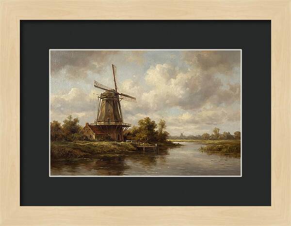 Dutch Windmill Serenity