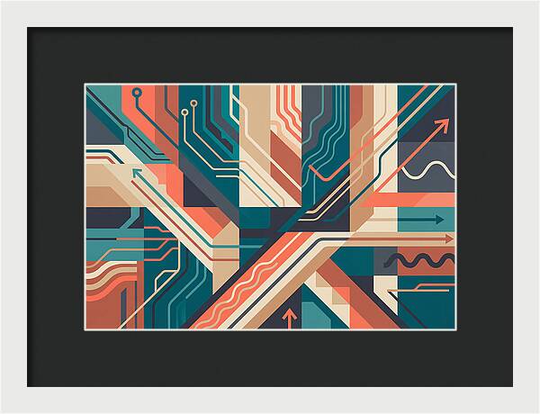 Dynamic Flow Of Color