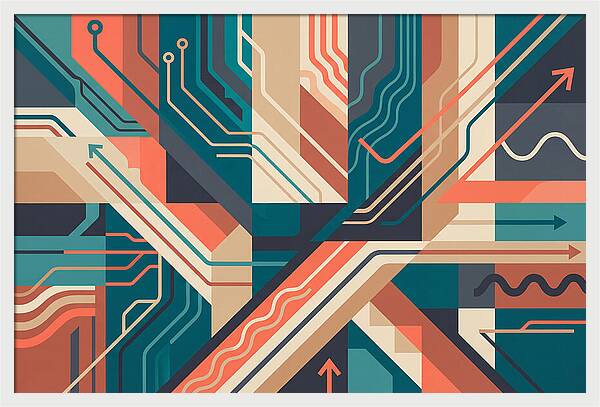 Dynamic Flow Of Color