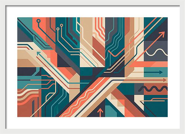 Dynamic Flow Of Color