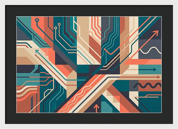 Dynamic Flow Of Color