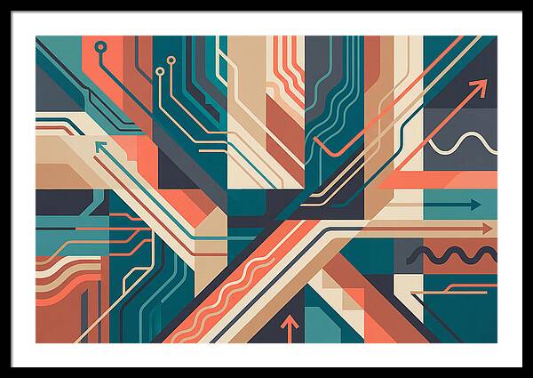 Dynamic Flow Of Color