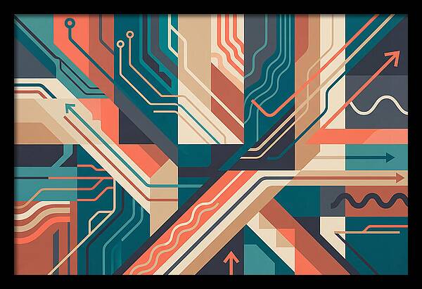 Dynamic Flow Of Color