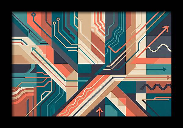 Dynamic Flow Of Color