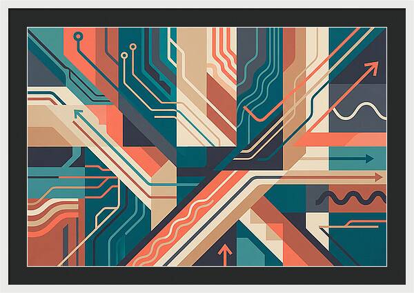 Dynamic Flow Of Color