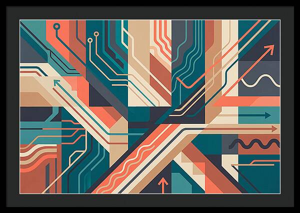 Dynamic Flow Of Color