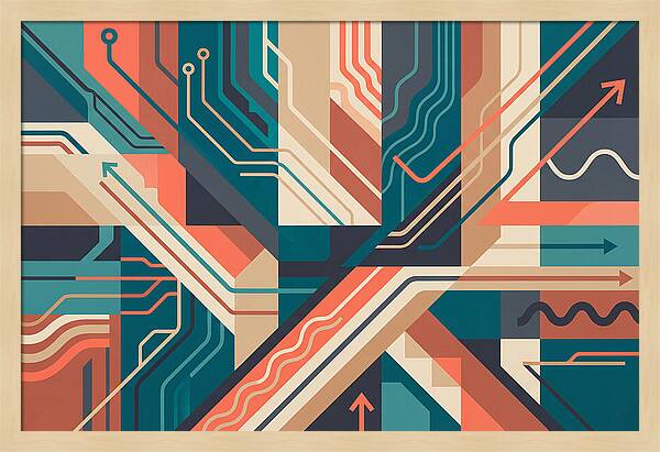 Dynamic Flow Of Color