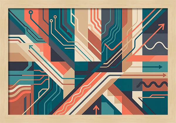 Dynamic Flow Of Color