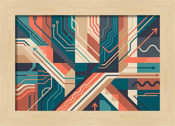 Dynamic Flow Of Color