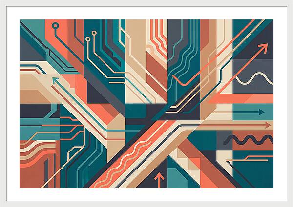 Dynamic Flow Of Color