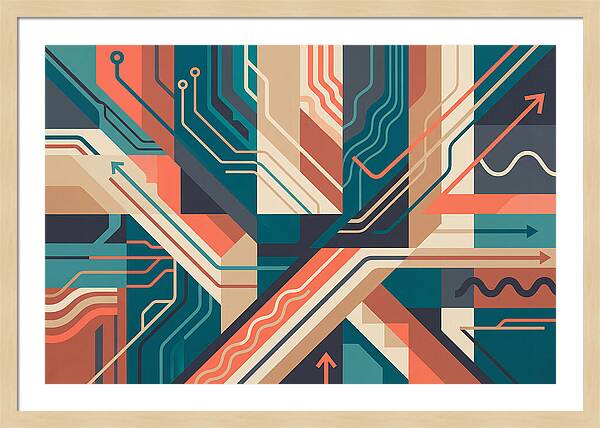 Dynamic Flow Of Color