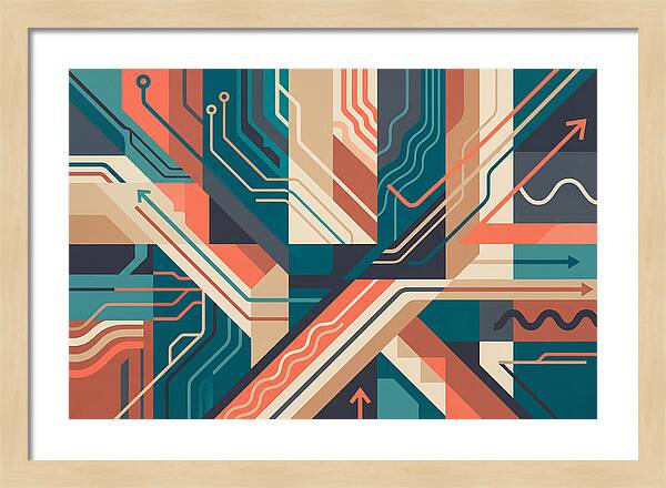 Dynamic Flow Of Color