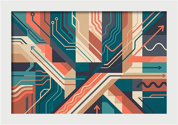 Dynamic Flow Of Color