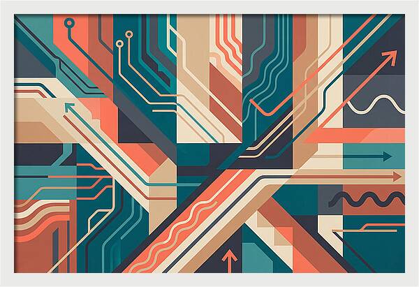 Dynamic Flow Of Color