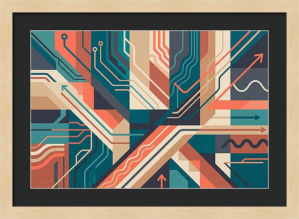 Dynamic Flow Of Color