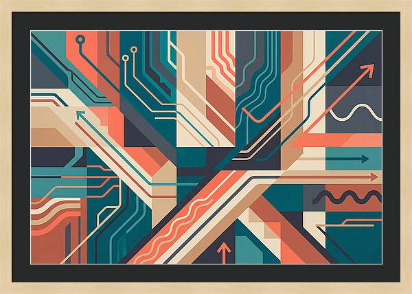 Dynamic Flow Of Color