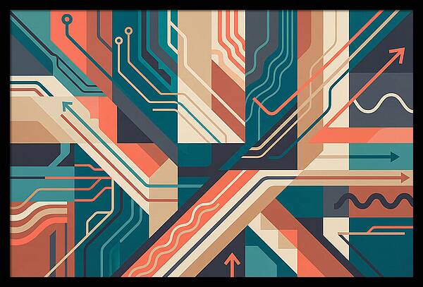 Dynamic Flow Of Color