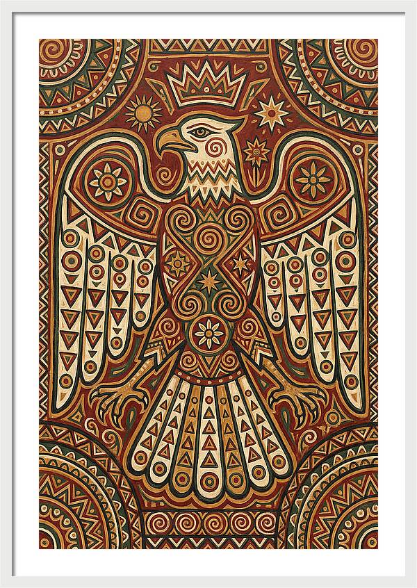 Eagle Folk Art