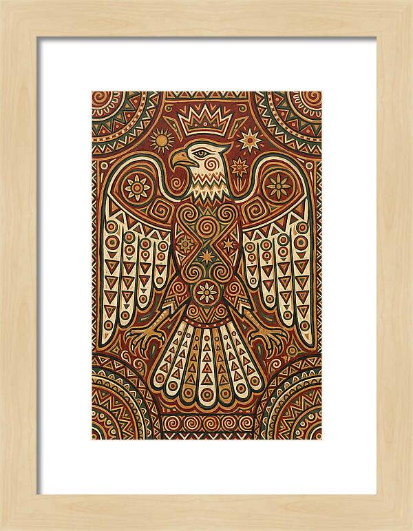 Eagle Folk Art