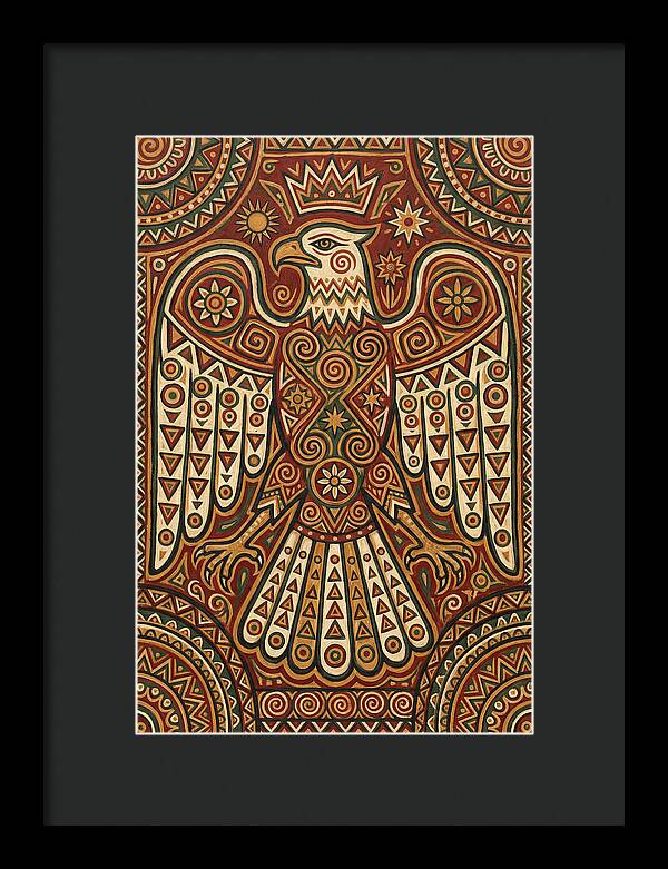 Eagle Folk Art