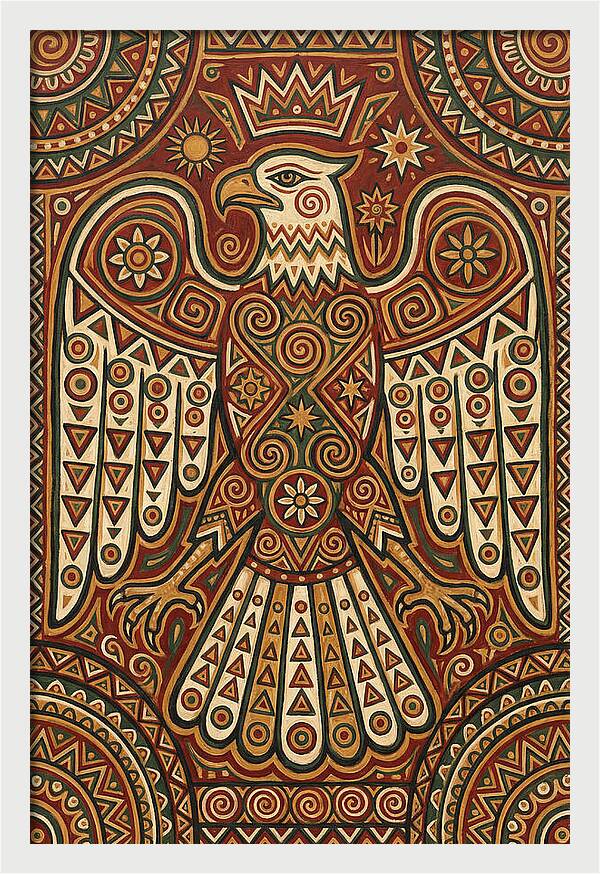 Eagle Folk Art